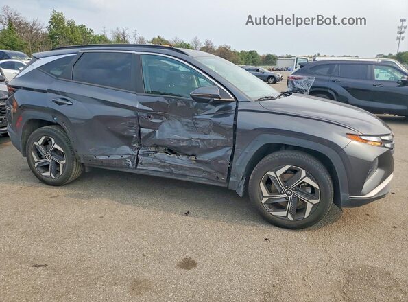 5NMJFCAE4NH129154 2022 HYUNDAI TUCSON Gray Передня права чверть