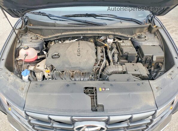 5NMJFCAE4NH129154 2022 HYUNDAI TUCSON Gray Вид задньої частини салону