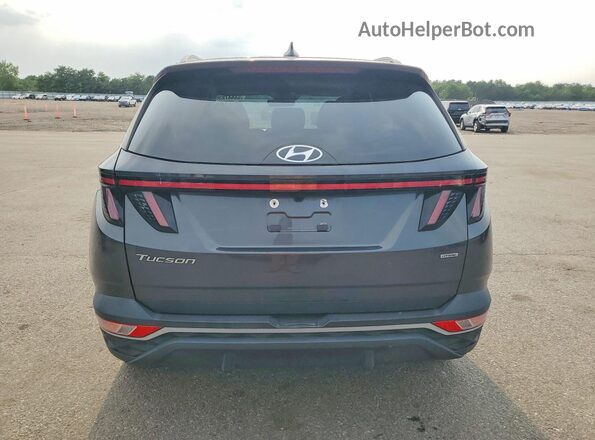 5NMJFCAE4NH129154 2022 HYUNDAI TUCSON Gray Вид ззаду