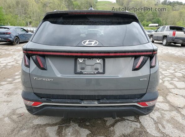 5NMJFCDE5RH298083 2024 HYUNDAI TUCSON Gray Հետևի տեսք