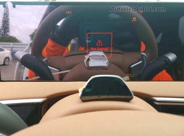 5NMMBDTBXTH040669 2026 GENESIS GV70 White Instrument cluster view