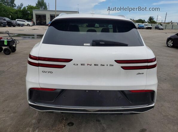5NMMBDTBXTH040669 2026 GENESIS GV70 White Rear view