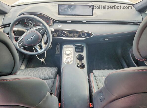 5NMMCDTC8SH021087 2025 GENESIS GV70 White Առջևի վահանակի տեսք