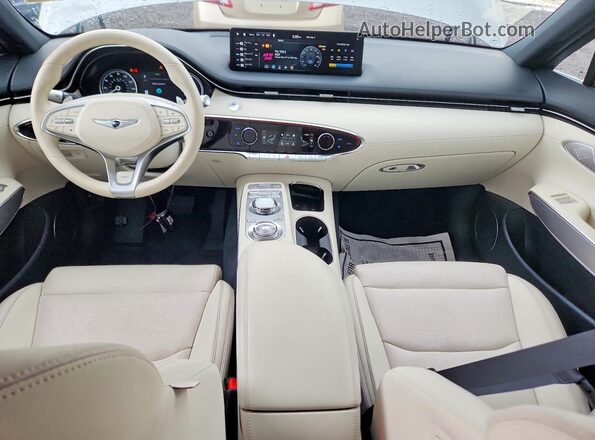 5NMMCET10RH002449 2024 GENESIS ELECTRIFIE Серебряный Вид щитка приборов