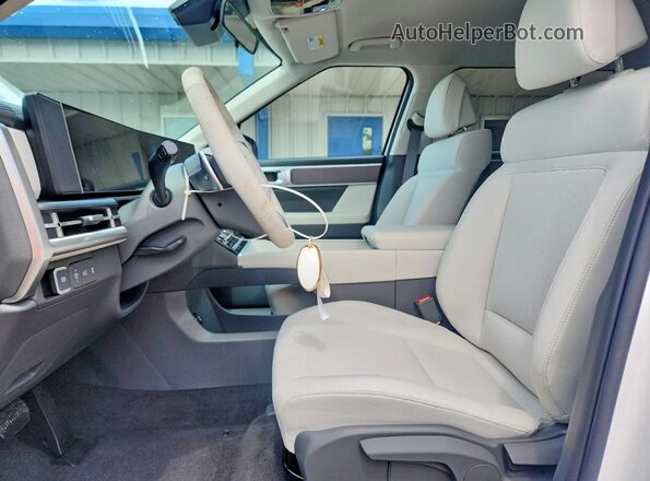 5NMP14GLXTH226490 2026 HYUNDAI SANTA Белый Вид салона спереди