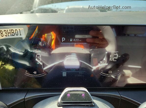 5NMP24G11SH060886 2025 HYUNDAI SANTA Black Instrument cluster view