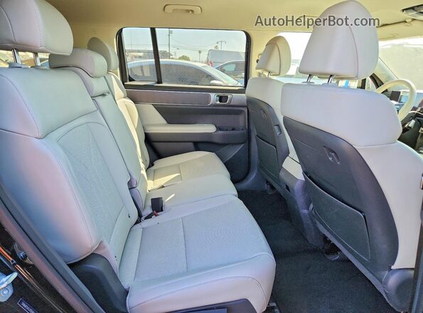 5NMP24G11SH060886 2025 HYUNDAI SANTA Black Rear interior view