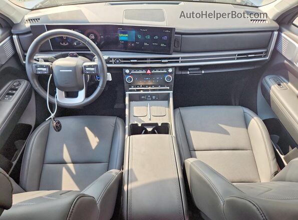 5NMP24GL1TH205377 2026 HYUNDAI SANTA Silver Dashboard view