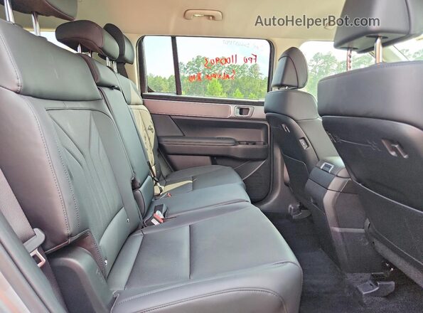 5NMP24GL1TH205377 2026 HYUNDAI SANTA Silver Rear seats view