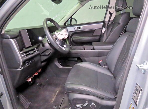 5NMP24GL7SH137178 2025 HYUNDAI SANTA Silver Вид щитка приладів