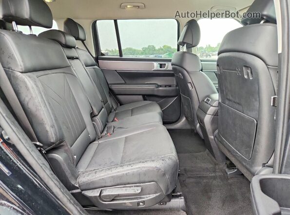 5NMP24GL8RH001717 2024 HYUNDAI SANTA Black Вид задньої частини салону