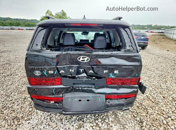 5NMP24GL8RH001717 2024 HYUNDAI SANTA Black Вид ззаду