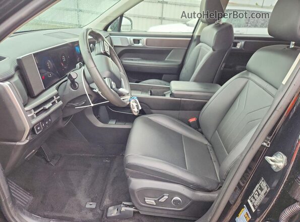 5NMP24GL8RH001717 2024 HYUNDAI SANTA Black Вид салону спереду