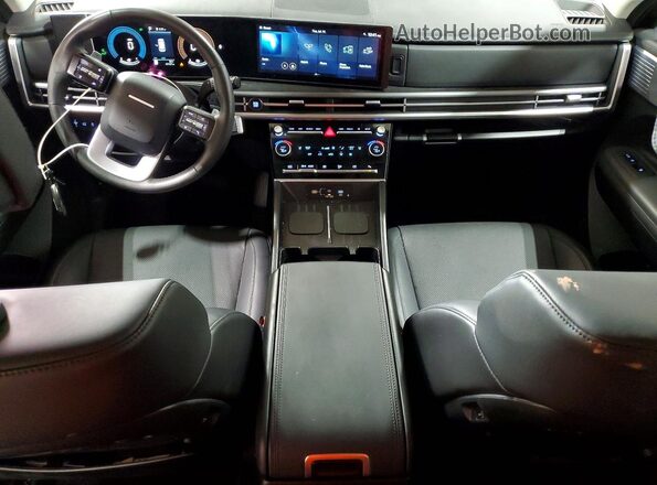 5NMP2DG10SH039978 2025 HYUNDAI SANTA Black Dashboard view