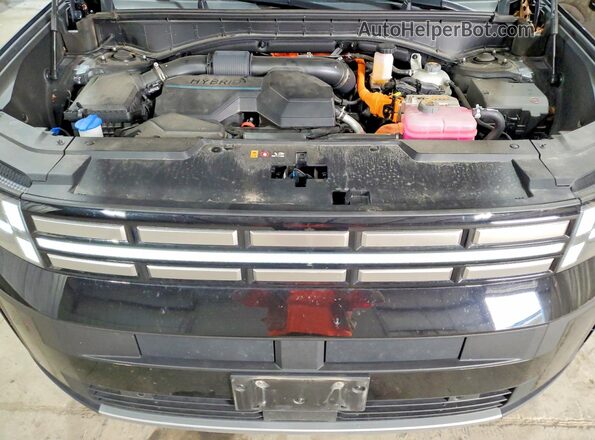 5NMP2DG10SH039978 2025 HYUNDAI SANTA Black Engine compartment view