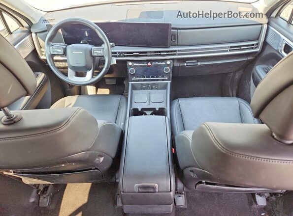 5NMP2DGL5SH138149 2025 HYUNDAI SANTA White წინა პანელის ხედი