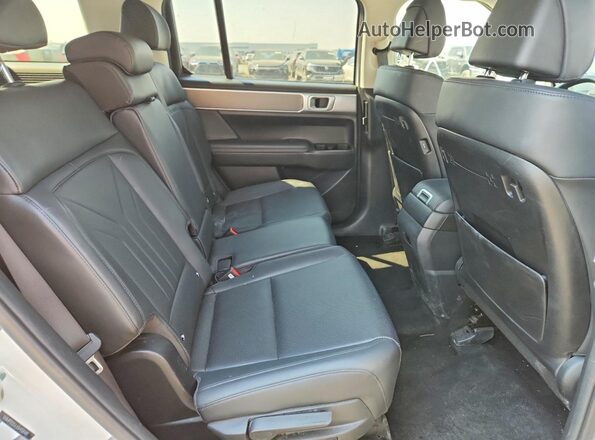 5NMP2DGL5SH138149 2025 HYUNDAI SANTA White უკანა სალონის ხედი