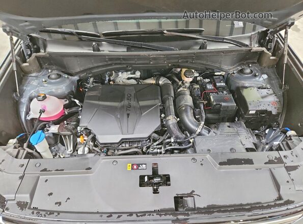 5NMP2DGL6TH195901 2026 HYUNDAI SANTA Gray Widok komory silnika