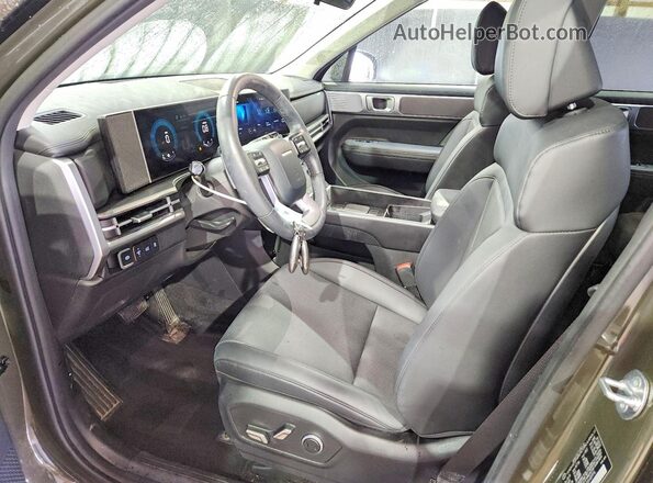 5NMP2DGL9SH109916 2025 HYUNDAI SANTA Green Вид салону спереду