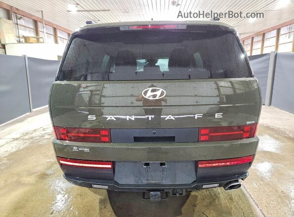 5NMP2DGL9SH109916 2025 HYUNDAI SANTA Green Вид ззаду