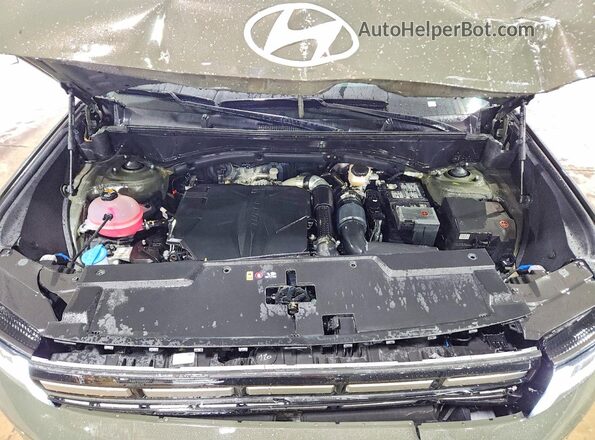 5NMP2DGL9SH109916 2025 HYUNDAI SANTA Green Вид підкапотного простору