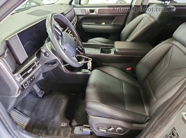 5NMP2DGLXRH010953 2024 HYUNDAI SANTA Серый Вид салона спереди