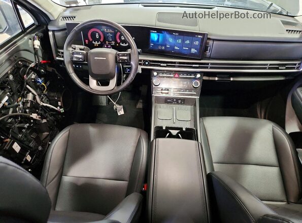 5NMP2DGLXRH010953 2024 HYUNDAI SANTA Серый Вид панели приборов