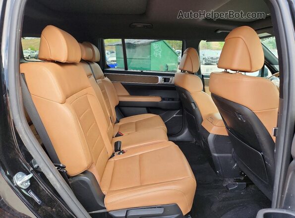 5NMP3DG14SH024669 2025 HYUNDAI SANTA Black Vista interior trasera