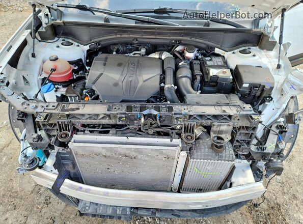 5NMP3DGL8RH002332 2024 HYUNDAI SANTA White ძრავის განყოფილების ხედი