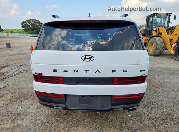 5NMP3DGL8RH002332 2024 HYUNDAI SANTA White უკანა ხედი