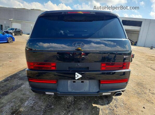 5NMP3DGL9RH010083 2024 HYUNDAI SANTA Black Rear view