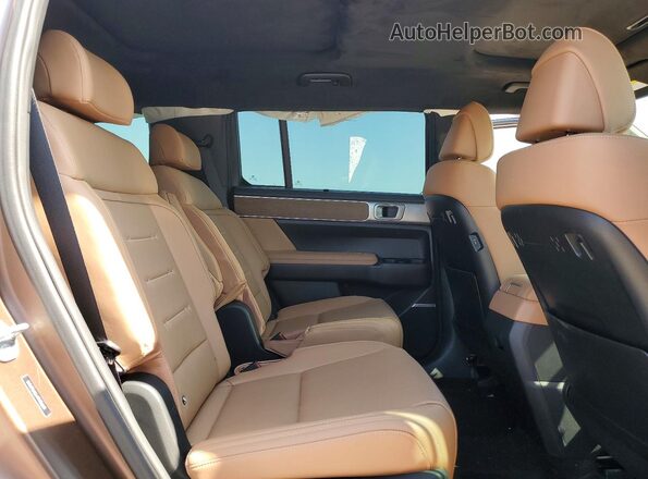 5NMP54GL4TH154691 2026 HYUNDAI SANTA Brown Rear interior view