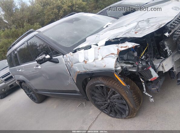 5NMP54GL7RH033355 2024 HYUNDAI SANTA FE Gray Вид задньої частини салону