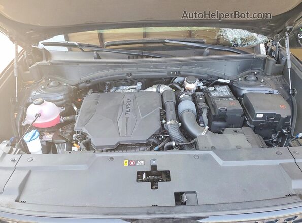 5NMP54GL9RH060542 2024 HYUNDAI SANTA Black Widok komory silnika