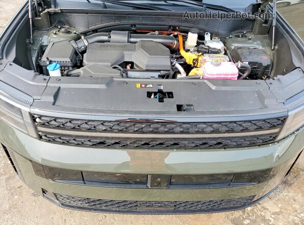 5NMP5DG13TH107618 2026 HYUNDAI SANTA Green Engine compartment view