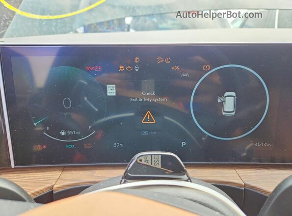 5NMP5DG13TH107618 2026 HYUNDAI SANTA Green Instrument cluster view