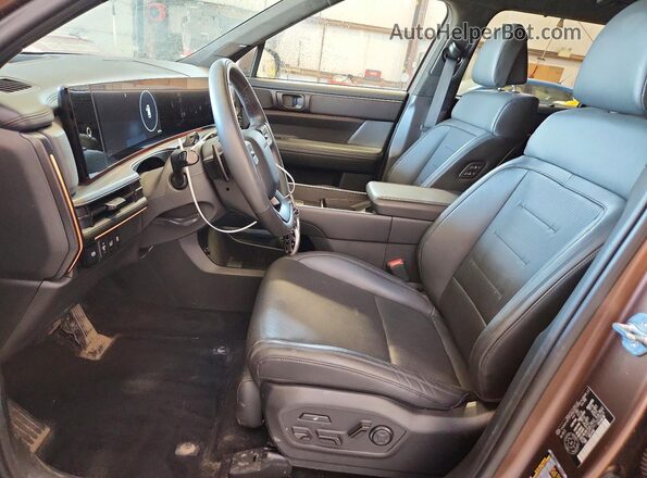 5NMP5DGL2SH138620 2025 HYUNDAI SANTA Brown Front interior view