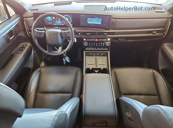 5NMP5DGL2SH138620 2025 HYUNDAI SANTA Brown Dashboard view
