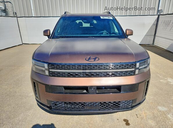 5NMP5DGL2SH138620 2025 HYUNDAI SANTA Brown Front view