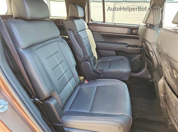 5NMP5DGL2SH138620 2025 HYUNDAI SANTA Brown Rear interior view
