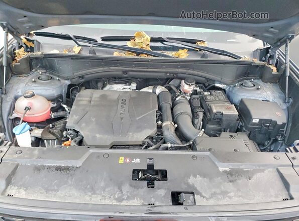 5NMP5DGL3RH061623 2024 HYUNDAI SANTA Gray Widok komory silnika