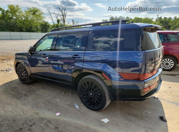 5NMP5DGL9SH075158 2025 HYUNDAI SANTA Синий Задняя левая четверть