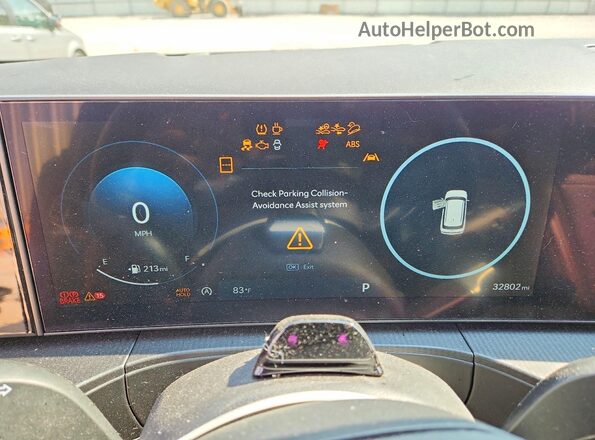 5NMP5DGL9SH075158 2025 HYUNDAI SANTA Синий Вид щитка приборов