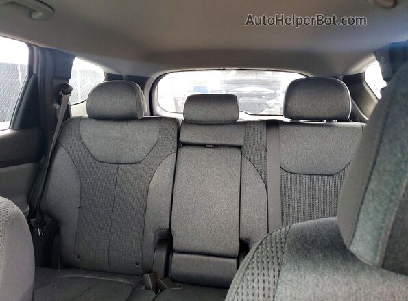 5NMS23AD7KH081717 2019 HYUNDAI SANTA Gray Rear seats view