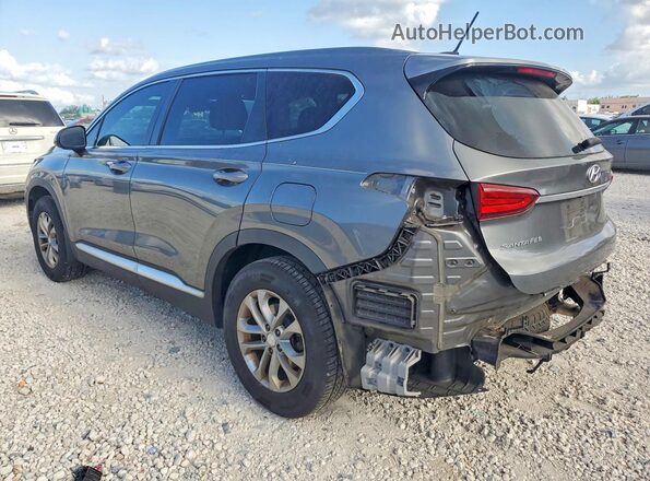 5NMS23AD8LH141568 2020 HYUNDAI SANTA Gray Rear left