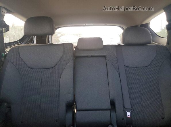 5NMS23AD8LH141568 2020 HYUNDAI SANTA Gray Rear seats view