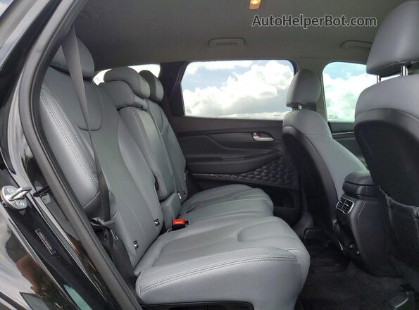 5NMS24AJ3PH554810 2023 HYUNDAI SANTA Black Rear interior view