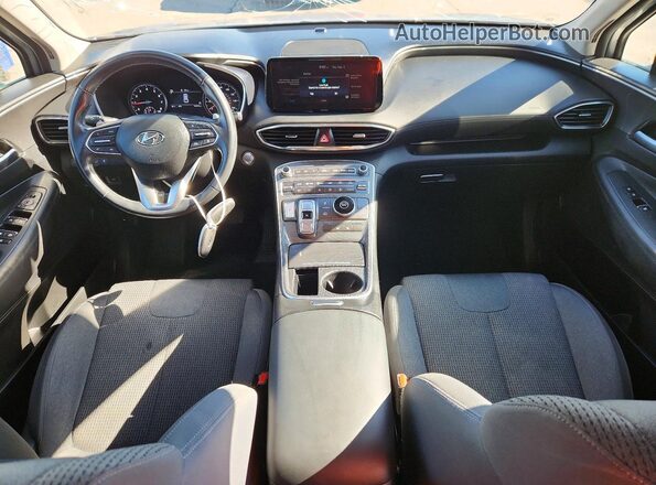 5NMS24AJ7PH498581 2023 HYUNDAI SANTA Silver Widok deski rozdzielczej