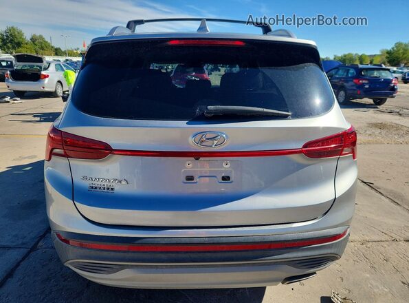 5NMS24AJ7PH498581 2023 HYUNDAI SANTA Silver Widok z tyłu
