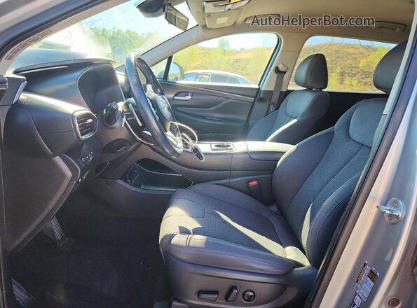 5NMS24AJ7PH498581 2023 HYUNDAI SANTA Silver Widok wnętrza z przodu